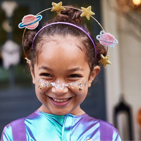 Pottery Barn Kids Shiny Blue and Purple Astronaut Costume - Picture 9 of 16